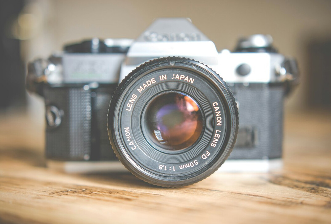 vintage film camera